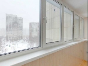 Замена стекла на балконе в Минске